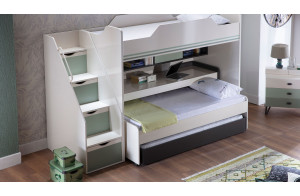 Детская кровать чердак Менти (Menty) MENTY-37 Детская кровать чердак Менти (Menty) MENTY-37