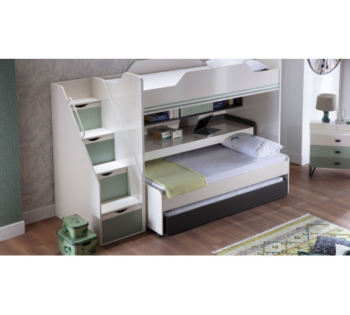 Детская кровать чердак Менти (Menty) MENTY-37 Детская кровать чердак Менти (Menty) MENTY-37