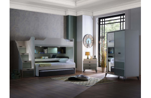 Детская кровать чердак Менти (Menty) MENTY-37 Детская кровать чердак Менти (Menty) MENTY-37