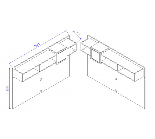 Панель для тумбы под ТВ Мистраль (Mistral) MIST-15B Панель для тумбы под ТВ Мистраль (Mistral) MIST-15B