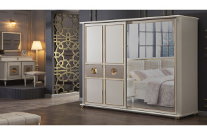 Спальня Мистраль (Mistral) композиция 2 MIST-СП Спальня Мистраль (Mistral) композиция 2 MIST-СП