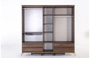 Пятистворчатый шкаф Монтего MONT-33 Пятистворчатый шкаф Монтего MONT-33