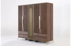 Пятистворчатый шкаф Монтего MONT-33 Пятистворчатый шкаф Монтего MONT-33