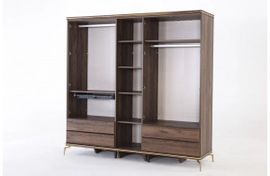 Пятистворчатый шкаф Монтего MONT-33 Пятистворчатый шкаф Монтего MONT-33