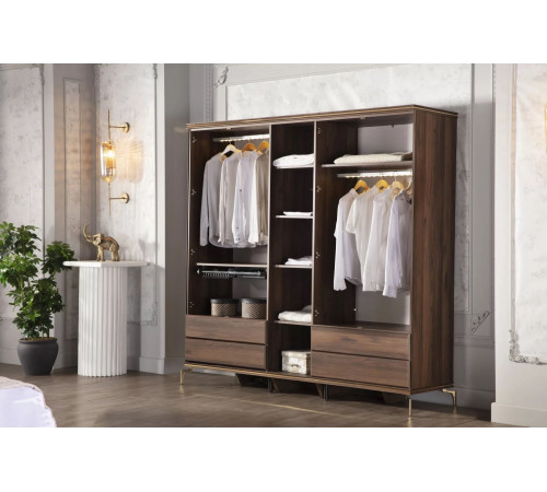 Пятистворчатый шкаф Монтего MONT-33 Пятистворчатый шкаф Монтего MONT-33