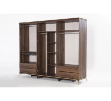 Шестистворчатый шкаф Монтего MONT-34 Шестистворчатый шкаф Монтего MONT-34