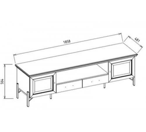Стенка под ТВ Палвин PALV-15а Стенка под ТВ Палвин PALV-15а