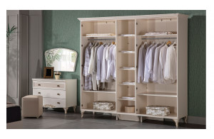 Пятидверный шкаф Перлино (Perlino) PERL-33 Пятидверный шкаф Перлино (Perlino) PERL-33