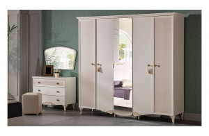 Пятидверный шкаф Перлино (Perlino) PERL-33 Пятидверный шкаф Перлино (Perlino) PERL-33