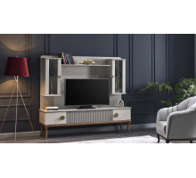 Часть мебельной стенки  для ТВ тумбы  (PESARO) PESR-15В Часть мебельной стенки  для ТВ тумбы  (PESARO) PESR-15В