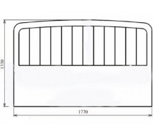 Кровать Песаро (PESARO) 160х200 PESR-26-160 Кровать Песаро (PESARO) 160х200 PESR-26-160
