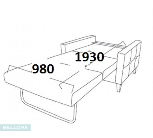 Кресло-кровать SANDRO (Сандро) SAND-04 Кресло-кровать SANDRO (Сандро) SAND-04