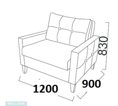 Кресло-кровать SANDRO (Сандро) SAND-04 Кресло-кровать SANDRO (Сандро) SAND-04