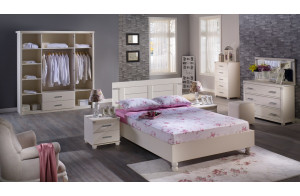 Спальня Мира (Mira) белая от Беллона Спальня Мира (Mira) белая от Беллона