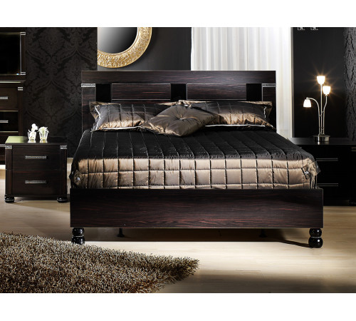 Двуспальная кровать Мира MIRA-26 венге Двуспальная кровать Мира MIRA-26 венге