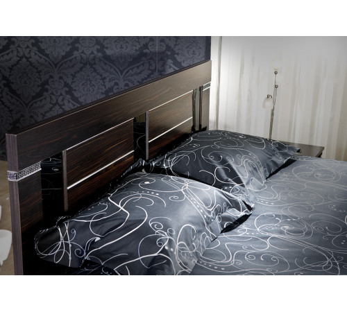 Двуспальная кровать Мира MIRA-26 венге Двуспальная кровать Мира MIRA-26 венге