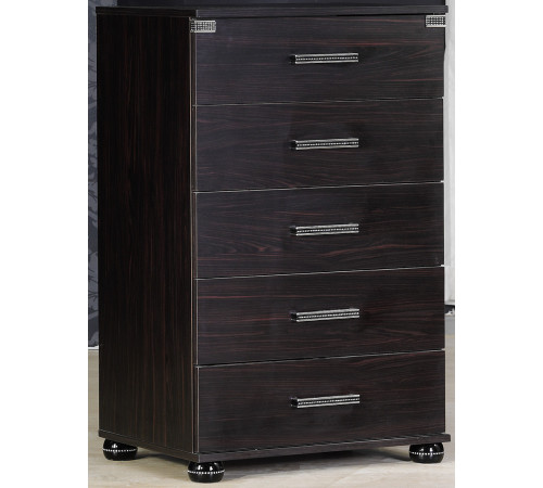 Узкий бельевой комод Мира MIRA-28 венге Узкий бельевой комод Мира MIRA-28 венге