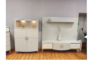 Витрина 2-х дверная Валеско (Valesco) VALS-13 Витрина 2-х дверная Валеско (Valesco) VALS-13