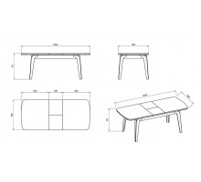 Раскладной стол Валеско (Valesco) VALS-14 Раскладной стол Валеско (Valesco) VALS-14