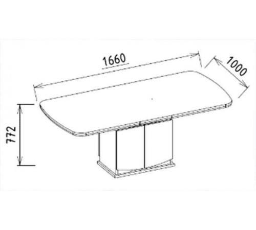 Cтол с тумбой Валеско (Valesco) VALS-14т Cтол с тумбой Валеско (Valesco) VALS-14т