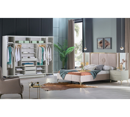 Шестидверный шкаф Валеско (Valesco) VALS-34 Шестидверный шкаф Валеско (Valesco) VALS-34