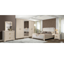 Спальный гарнитур Бодрум (белый,серый,капучино) Спальный гарнитур Бодрум (белый,серый,капучино)