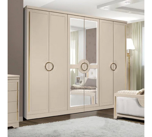 Спальный гарнитур Бодрум (белый,серый,капучино) Спальный гарнитур Бодрум (белый,серый,капучино)