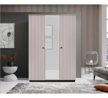 Трехстворчатый шкаф для одежды Мадрид (Кашемир эмаль) Трехстворчатый шкаф для одежды Мадрид (Кашемир эмаль)