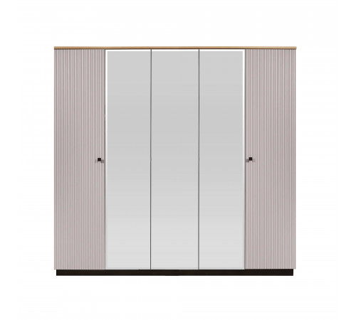Пятистворатый шкаф для одежды Мадрид (Кашемир эмаль) Пятистворатый шкаф для одежды Мадрид (Кашемир эмаль)