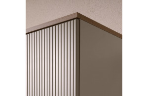 Пятистворатый шкаф для одежды Мадрид (Кашемир эмаль) Пятистворатый шкаф для одежды Мадрид (Кашемир эмаль)