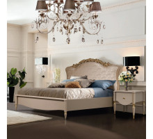 Двуспальная кровать Моника 160х200(капучино эмаль) Двуспальная кровать Моника 160х200(капучино эмаль)