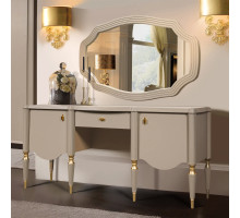 Туалетный столик  Моника (Капучино эмаль) Туалетный столик  Моника (Капучино эмаль)