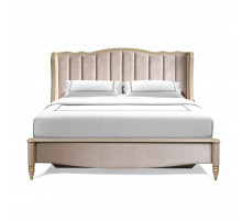 Двуспальная кровать Моника 180х200(капучино эмаль) Двуспальная кровать Моника 180х200(капучино эмаль)