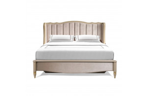 Двуспальная кровать Моника 180х200(капучино эмаль) Двуспальная кровать Моника 180х200(капучино эмаль)