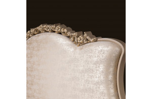 Двуспальная кровать Моника 160х200(капучино эмаль) Двуспальная кровать Моника 160х200(капучино эмаль)