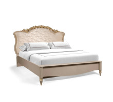 Двуспальная кровать Моника 160х200(капучино эмаль) Двуспальная кровать Моника 160х200(капучино эмаль)