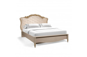 Двуспальная кровать Моника 160х200(капучино эмаль) Двуспальная кровать Моника 160х200(капучино эмаль)