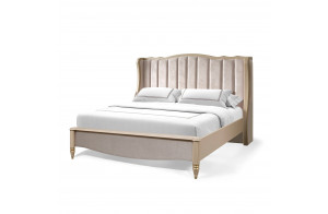 Двуспальная кровать Моника 180х200(капучино эмаль) Двуспальная кровать Моника 180х200(капучино эмаль)