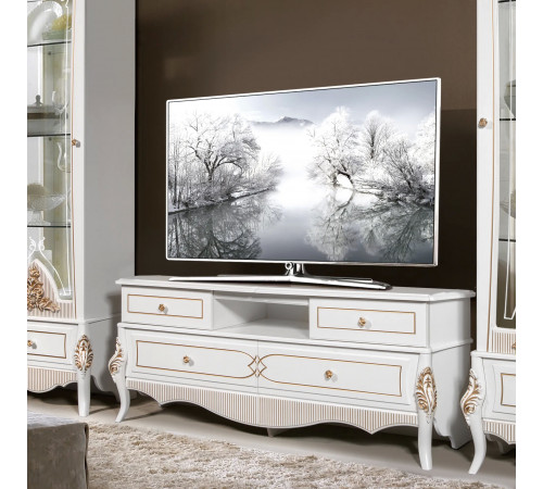 Гостиная Стелла 1 (белый золото) Гостиная Стелла 1 (белый золото)