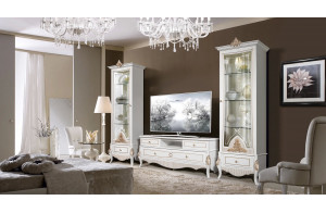 Гостиная Стелла 1 (белый золото) Гостиная Стелла 1 (белый золото)