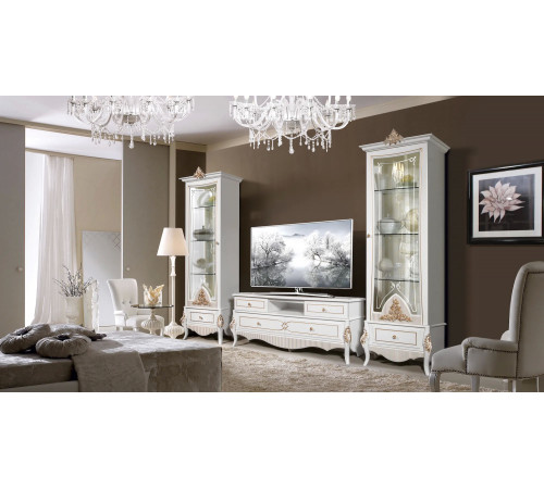 Гостиная Стелла 1 (белый золото) Гостиная Стелла 1 (белый золото)