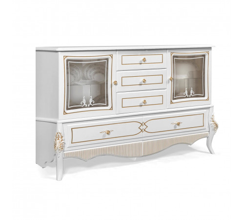 Гостиная Стелла (белый золото) Гостиная Стелла (белый золото)