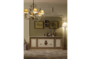 Комод Анита (бежевый глянец) Комод Анита (бежевый глянец)