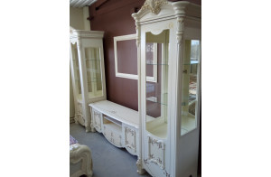 Шкаф-витрина однодверная Рафаэлла (беж) Шкаф-витрина однодверная Рафаэлла (беж)