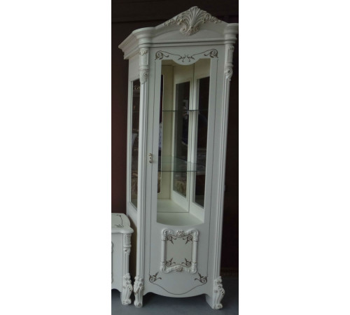 Шкаф-витрина однодверная Рафаэлла (беж) Шкаф-витрина однодверная Рафаэлла (беж)