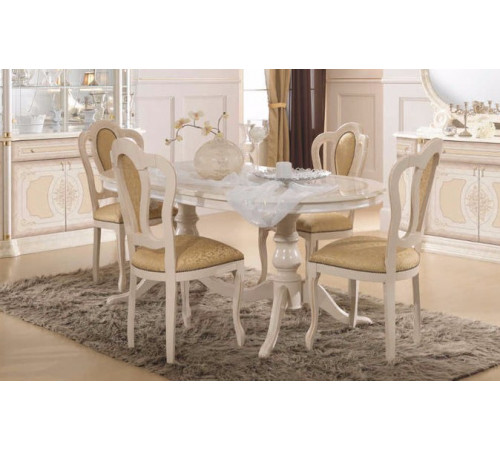 Обеденный стол раздвижной Роза (беж) Обеденный стол раздвижной Роза (беж)