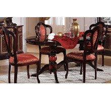 Обеденный стол раздвижной Роза (могано) Обеденный стол раздвижной Роза (могано)