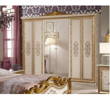 Шестистворчатый шкаф для одежды Анита (беж) Шестистворчатый шкаф для одежды Анита (беж)