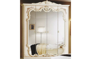 Четырехстворчатый шкаф Диана (беж)