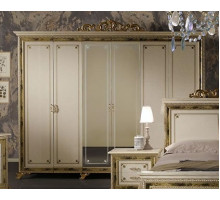 Шестистворчатый для одежды шкаф Катя (беж) Шестистворчатый для одежды шкаф Катя (беж)